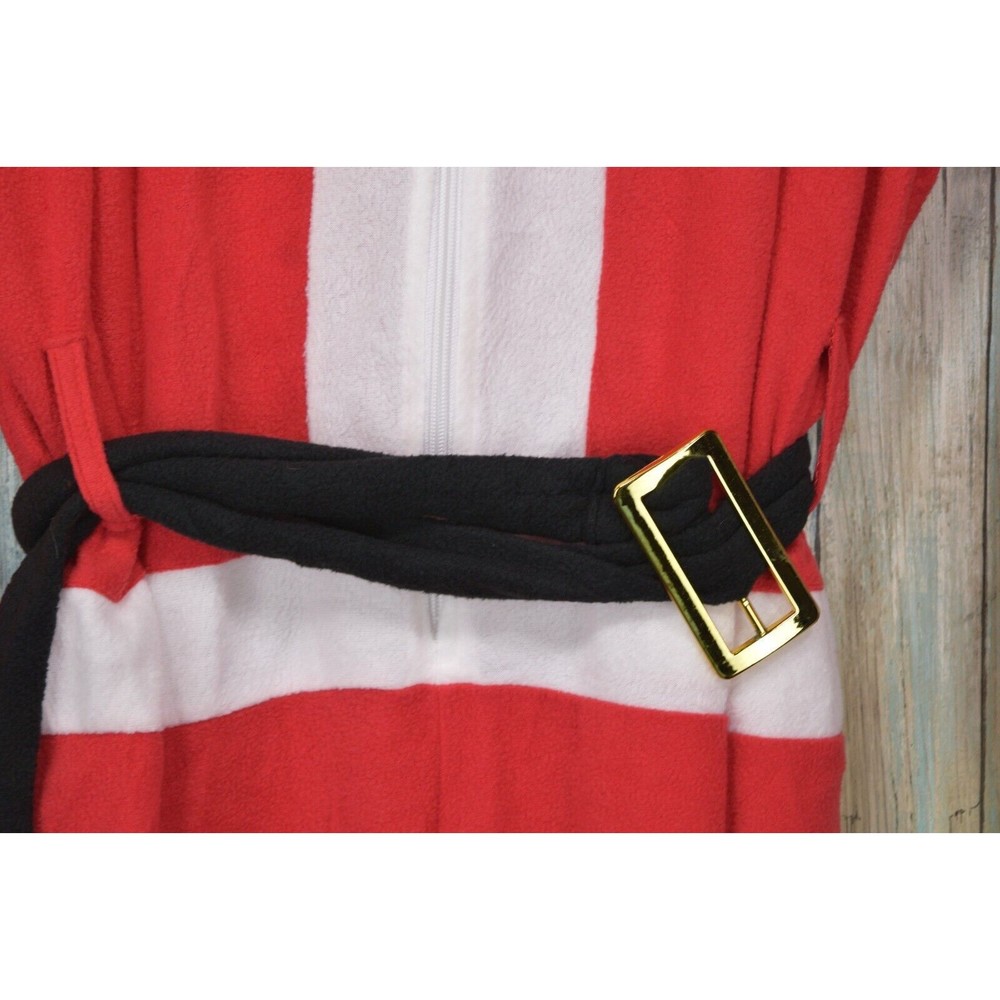 Joe Boxer Men's Size L Santa Clause Costume Christmas One-Piece Union Jumper - Picture 3 of 11